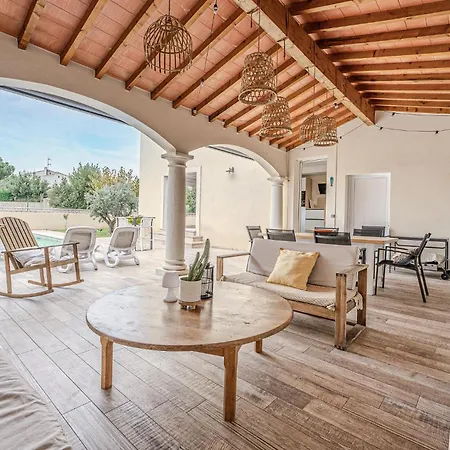 Gorgeous In With Private Swimming Pool, Be Inside Or Outside Mauguio